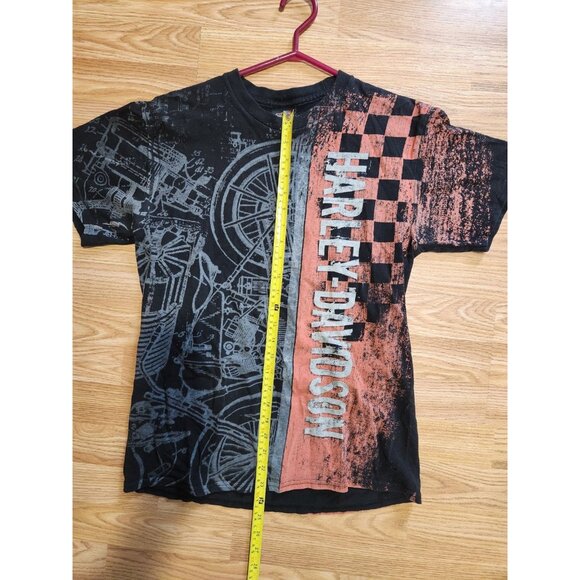 Harley-Davidson Red Rock T-Shirt Black Medium Pre-Owned - Picture 5 of 8